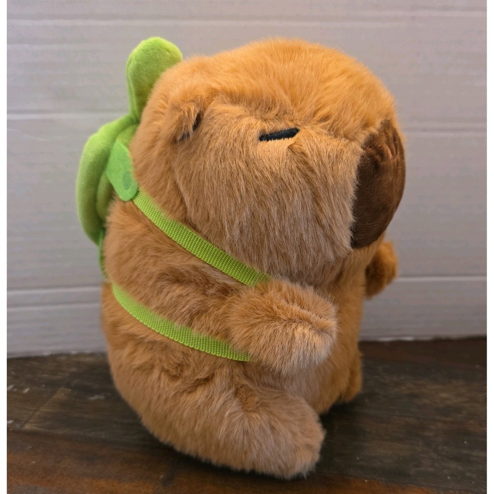 Miyou doll Capybara Plush Doll with Turtle Backpack Gift Animal Fun New with Tag